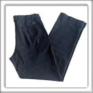 Nike Golf Tour Performance Dri Fit Men's Black Gray Golf Pants 35W x 32L